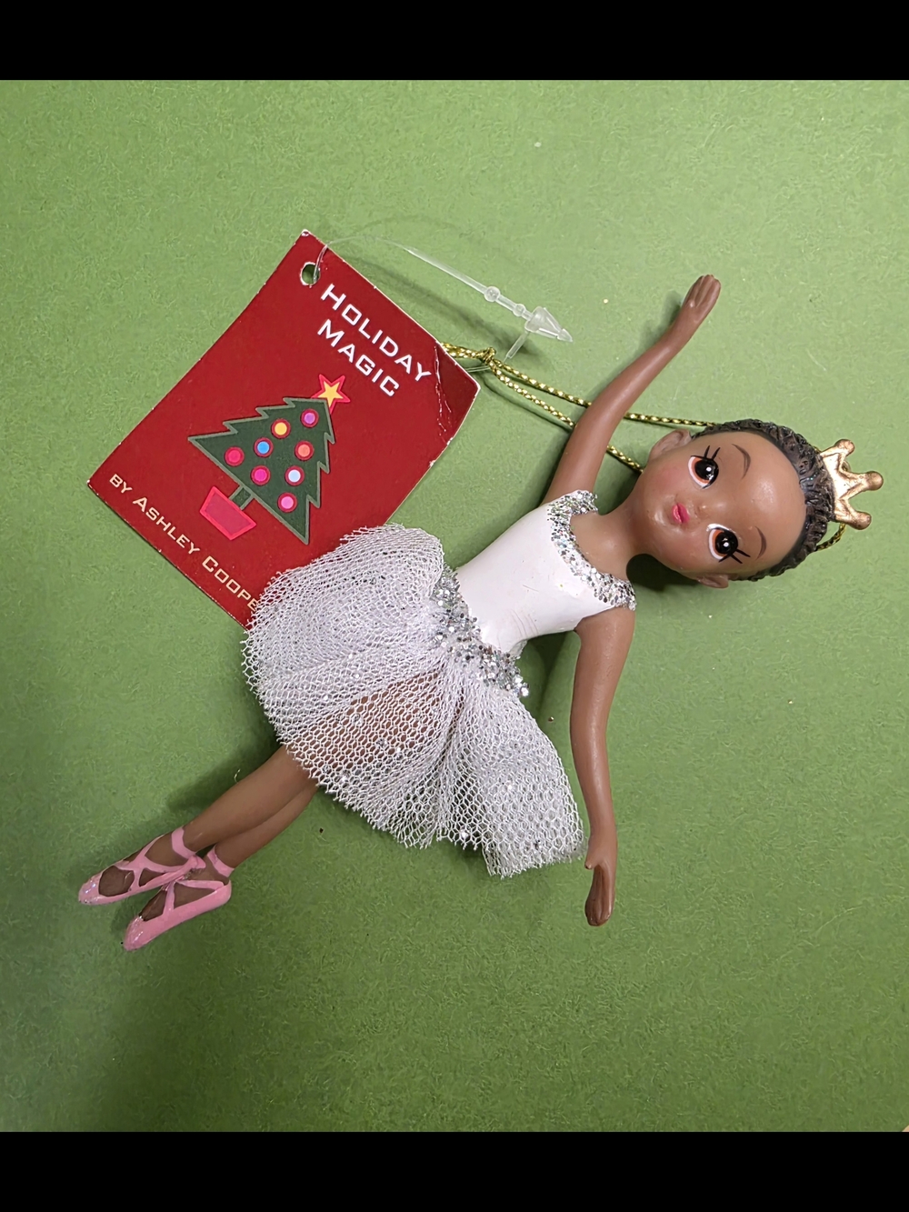 Ballerina Christmas Ornament